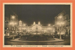 Delcampe - A442 / 243 OOSTENDE Ostende Avenue Léopold La Nuit - Non Classés