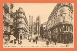 Delcampe - A442 / 087 BRUXELLES Rue De L'Eglise Sainte Gudule - Non Classés
