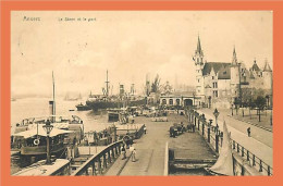 Delcampe - A441 / 515 ANTWERPEN Anvers Le Steen Et Le Port ( Bateau - Timbre ) - Non Classés