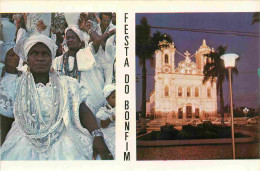 Delcampe - Carte Postale - Brésil - Salvador - Festa De N S Bom Jesus Do Bonfim - Multivues - Folklore Scènes Et Types - CPM - Voir - Salvador De Bahia