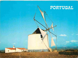 Delcampe - Carte Postale - Portugal - Alcácer Do Sal - Moinho Típico - Moulin à Vent - CPM - Voir Scans Recto-Verso - Poscard - Car - Evora