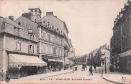 Delcampe - MONTLUCON . Boulevard Courtaix . CPA Animée - Montlucon
