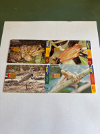 Delcampe - - 158 - Uruguay Animal 4 Different Phonecards - Uruguay