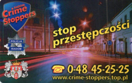 Delcampe - POLAND -  MAGNETIC - URMET - 614 - STOP THE CRIMINALITY - RADOM POLICE - MINT - Polen