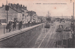 Delcampe - HAUTE VIENNE  LIMOGES  Avenue De La Gare Et Gare Des Benedictins - Limoges