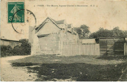 Delcampe - PARIS  18 Arrondissement Une Masure Impasse Girardon A Montmartre (pliinfdrt) - Paris (18)