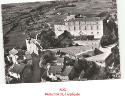 Delcampe - ANSOUIS: Le Château Vue Aérienne 10X15 - Très Bon état - Ansouis