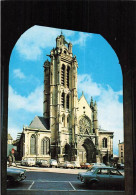 Delcampe - 95 Pontoise La Cathédrale Saint Maclou CPM Voiture Auto Citroen DS - Pontoise