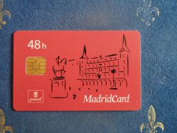 Delcampe - Spain Rare MasterCard Madrid Tourist Transport Card - See My Shop - Card Tarjeta Karte Carta - Europa