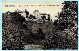Delcampe - CPA 86 LUSIGNAN Vienne - MANOIR De La POUPARDIERE (Ancien Château XVe XVIIe) ° Phot. Raymond - Lusignan