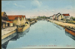 Delcampe - 03.02 Monluçon Les Bords Du Canal Du Berry - Montlucon