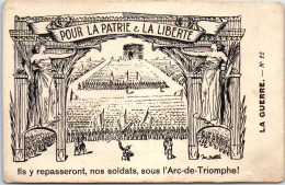 Delcampe - MILITARIA PATRIOTISME Carte Postale Ancienne /REF - V7616 - Heimat