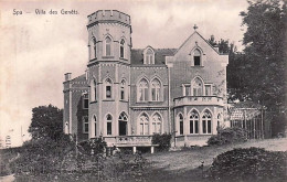 Delcampe - Liege -  SPA -  Villa Des Genets - Spa