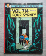 Delcampe - TINTIN: VOL 714 POUR SYDNEY (B37, 2e Tirage) - C - EO - (1968) - Hergé