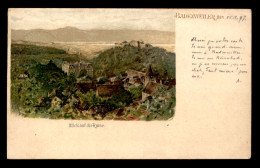 Delcampe - ALLEMAGNE - BADENWEILER - BLICK AUF DIE RUINE - Badenweiler