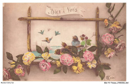 Delcampe - BDSP3-0174-FLEURS - Bien A Vous - Roses - Blumen