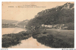 Delcampe - BEBP6-0448-24 - DOMME - La Dordogne Au Gravillon Et L'usine A Ciment - Domme