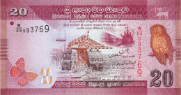Delcampe - #2688 - Sri Lanka 20 Rupees 2010 - Sri Lanka (Ceylan)