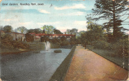 Delcampe - BR63118 Canal Gardens Roundhay Park Leeds Uk - Sonstige & Ohne Zuordnung