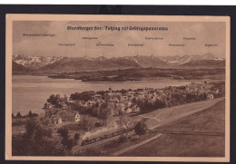 Delcampe - Ansichtskarte Tutzing Bayern Starnberger See Gebirgspanorama Verlag Lorenz - Sonstige & Ohne Zuordnung