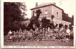 Delcampe - 58 POISEUX - La Colonie De Vacances, Groupe Ferrandi - Sonstige & Ohne Zuordnung