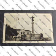 Delcampe - Cartolina Fossano - Monumento Ai Caduti - Asilo Infantile Celebrini Di Conegliano - Cuneo