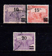 Delcampe - Tunisie  - 1911/21 - Tb Antérieurs Surch     - N° 46/47/69 - Oblit - Used - Usati