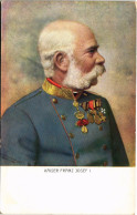 Delcampe - ** T2/T3 Kaiser Franz Josef I. B.K.W.I. 752-19. / Emperor Franz Joseph Of Austria (gyűrődés / Crease) - Non Classés