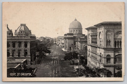 Delcampe - Clive Street Calcutta Carte Postale Postcard - Indien