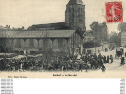 Delcampe - Corbeil - Le Marché "animés" - Corbeil Essonnes