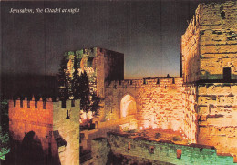 Delcampe - ISRAEL JERUSALEM LA CITADELLE LA NUIT - Israel