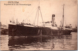 Delcampe - BATEAU - Paquebot De La Compagnie Transatlantique  [REF/S008858] - Dampfer
