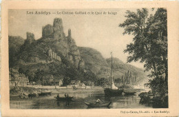 Delcampe - 27* LES ANDELYS   Quai De Halage – Chateau Gaillard    RL22,1879 - Les Andelys
