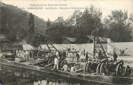 Delcampe - 25* BESANCON   Artillerie – Manœuvres D Embarquement      RL22,1686 - Manöver