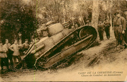 Delcampe - 23* LA COURTINE  Char De Combat  En, Manœuvre   RL22,1550 - Ausrüstung