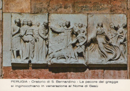 Delcampe - Italia Perugia Oratorio S Bernardino Rilievo Religioso Unposted #SAB740 - Perugia