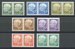 Delcampe - Bund Waag. Paare 259-265 Postfrisch #JK242 - Autres & Non Classés