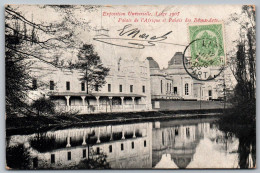 Delcampe - (Belgique) Liège 009, Exposition Universelle De 1905, JF, Palais De L'Afrique Et Beaux Arts - Lüttich