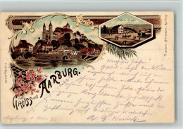 Delcampe - 4663 Aarburg 1897 BOAKC Lithographie Hotel Krone - 13702214 - Aarburg