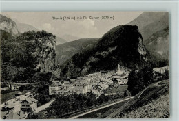 Delcampe - 7430 Thusis 1912 - Piz Curver , Gute Erhaltung AK - 13085134 - Thusis