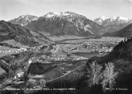 Delcampe - B234 Germany 1940 Ruhpoldinger Tal Mit Rauschberg U Sonntagshorn RPPC Postcard - Ruhpolding