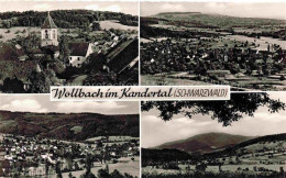 Delcampe - Wollbach Kandern Baden BW Ortsansicht Mit Kirche Panorama Kandertal Schwarzwald - Kandern