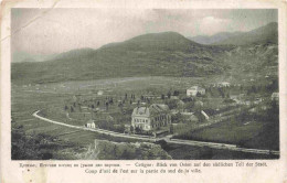 Delcampe - Cetigne Cetinje Montenegro Panorama Blick Von Osten Auf Den Suedlichen Teil Der - Montenegro