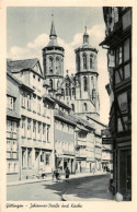 Delcampe - Goettingen  Niedersachsen Johannes Strasse Und Kirche - Göttingen