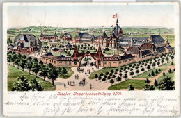 Delcampe - 4000 Basel Bâle 1901 Lithographie Ausstellung 1901 - 52020814 - Basel