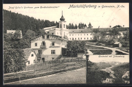 Delcampe - AK Gutenstein /N.-Oe., Mariahilferberg, Josef Gallers Gasthaus Zum Handschumacher, Klostertal - Altri & Non Classificati