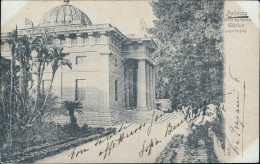 Delcampe - Ch641 Cartolina Palermo Citta' Orto Botanico Edificio Centrale Sicilia 1901 - Palermo