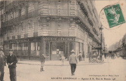 Delcampe - PARIS 6è.       SOCIETE GENERALE  RUE DE RENNES..                ETAT - Paris (06)