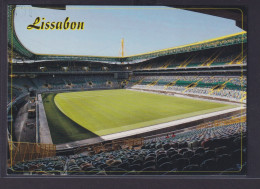 Delcampe - Ansichtskarte Fußballstadion Lissabon Portugal Jose Alvalade Stadion - Sonstige & Ohne Zuordnung