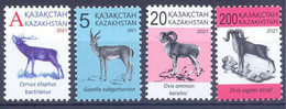 Delcampe - 2021. Kazakhstan, Fauna, Animals, 4v, Mint/** - Kazakhstan